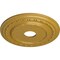 Ekena Millwork Dublin Ceiling Medallion (Canopies up to 5 1/8"), 17 7/8"OD x 3 5/8"ID x 1 1/4"P, Iridescent Gold CM17DUIGS - alternate 2